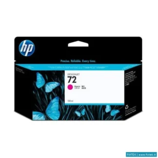 Consumabili Plotter HP HP Cart Ink 72 Magenta Vivera 130 Ml Per Plotter 1100/T610