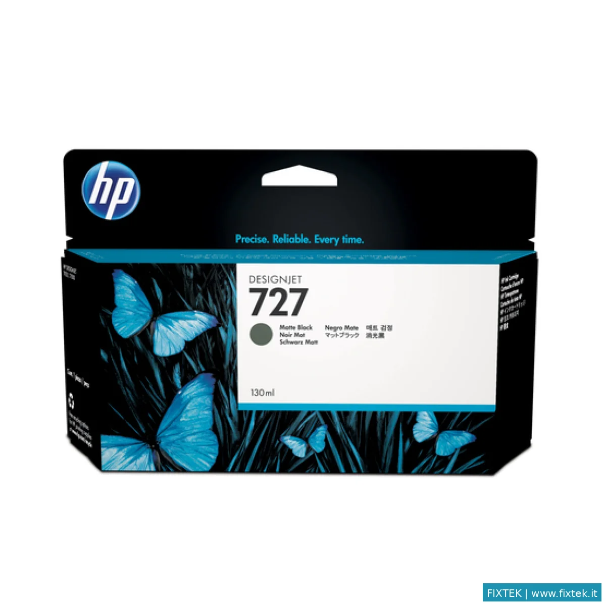 Consumabili Plotter HP HP Cart Ink 727 Nero Opaco