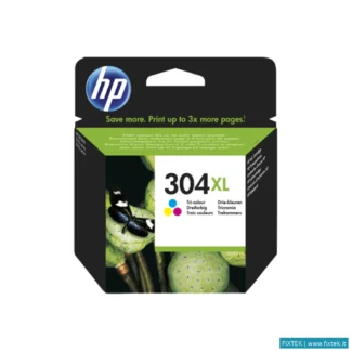 Cartucce Inkjet HP HP Cart Ink Colore (C/M/Y) N.304Xl Per Dj3720/3730 Ts