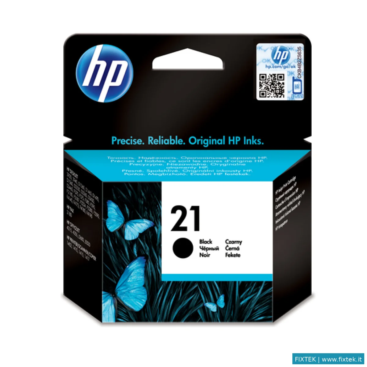 Cartucce Inkjet HP HP Cart Ink Nero 3940/D2360/2460 Num.21