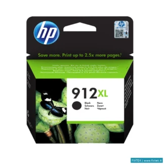 Cartucce Inkjet Alta Rotazione HP HP Cart Ink Nero 912 Xl Per Officejet 8012, 8013, 8014, 8015, 8022