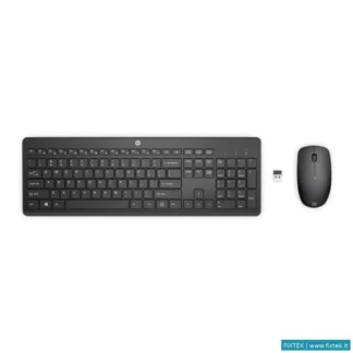 Tastiere HP HP Tastiera E Mouse Bundle Wireless, 235