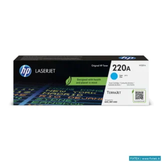 Toner HP HP Toner 220A, Ciano, Terrajet, Lj Pro 4202, 4302, 4303, 1.800 Pag
