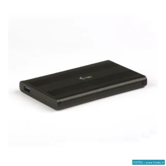 Hard Disk Accessori I-Tec I-Tec Box Esterno Alubasic 2,5 HDD USB 3.0 Black