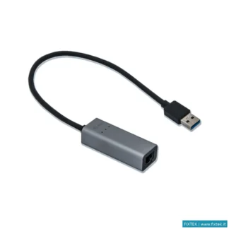 Cavi USB I-Tec I-Tec Cavo USB 3.0 Metal Gigabit Ethernet Adapter