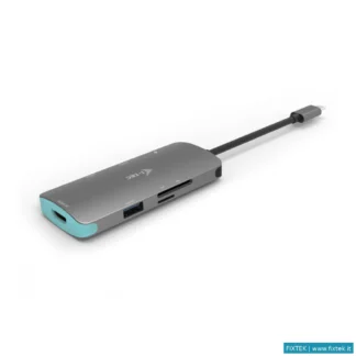Docking Station I-Tec I-Tec Docking Station In Metallo Usb-C, 4K HDMI + Power Delivery 60W