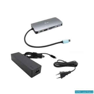Docking Station I-Tec I-Tec Docking Station USB-C - Hdmi, Vga, Lan, Pd100W E Alimentatore