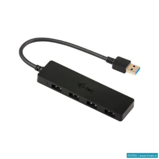 Hub USB I-Tec I-Tec Hub 4 Porte USB 3.0, No Alimentatore (Power Delivery)