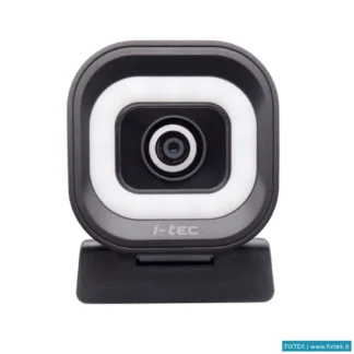 Web Cam Videoconferenza I-Tec I-Tec Solomon 700 Stream 4K Webcam With Ring Light