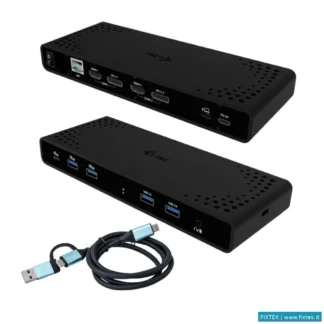 Docking Station I-Tec I-Tec Universal Dual 4K Display Docking Station, PD 85W