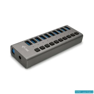 Hub USB I-Tec I-Tec USB 3.0 Charging Hub 10 Port + Power Adapter 48 W