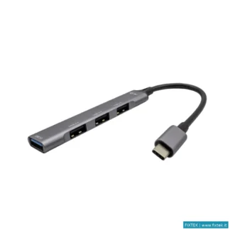 Hub USB I-Tec I-Tec USB-C Metal Hub 1X USB 3.0 E 3X USB 2.0