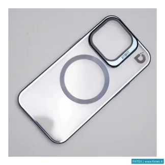 Custodie E Cover Idude Idude Cover Tank Magsafe Crystal Iphone 12 - 12 Pro Blue Sierra