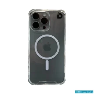 Custodie E Cover Idude Idude Cover Tank Magsafe Crystal Iphone 13 Pro Max Silver