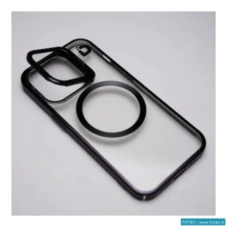 Custodie E Cover Idude Idude Cover Tank Magsafe Crystal Iphone 13 Pro Nero