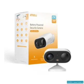 Telecamere Ip Imou Imou Cell Go Full Color Telecamera Ricaricabile 2K (3Mp), Interna/Esterna, Sirena