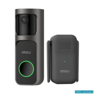 Elettrodomestici Imou Imou Doorblell 2S 2K Kit Campanello Wi-Fi Wireless, Batteria 5000MAH, Lente 2