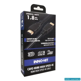 Cavi Hdmi/Vga/Dvi/Dp Innohit Innohit Cavo HDMI 4K HDR High Speed 60HZ 1,8 Mt