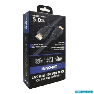 Cavi Hdmi/Vga/Dvi/Dp Innohit Innohit Cavo HDMI 4K HDR High Speed 60HZ 5 Mt