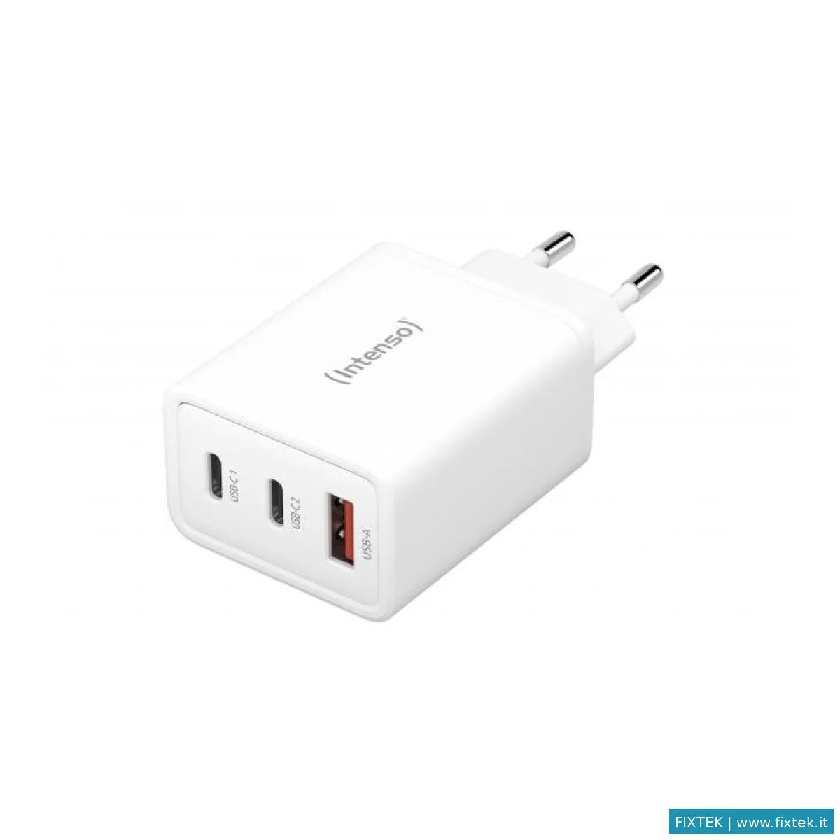 Caricabatterie Intenso Intenso Alimentatore Fast 65W 1 Entrata USB A + 2 Entrate USB C Gan