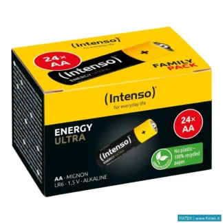 Batterie Intenso Intenso Batterie Alcaline Energy Ultra Aa Lr6 24PCS Paper Box