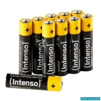 Batterie Intenso Intenso Batterie Alcaline Energy Ultra Aaa Lr03 10PCS Shrinked Pack