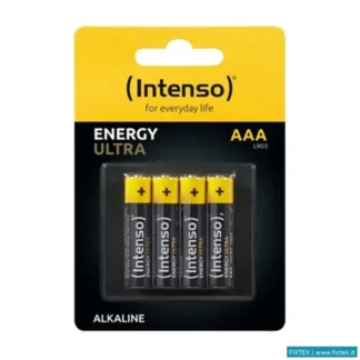 Batterie Intenso Intenso Batterie Alcaline Energy Ultra Aaa Lr03 4PCS Blister