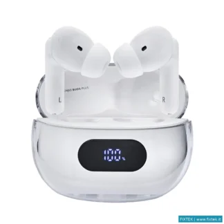 Cuffie E Microfoni Intenso Intenso Buds Plus Bluetooth 5.4 Anc/Enc White