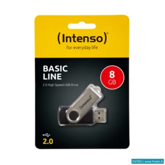 Memorie USB Intenso Intenso Pen Disk 8GB USB 2.0 Basic Line Black
