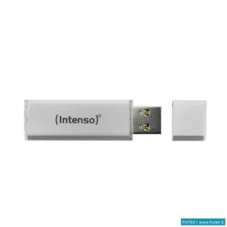 Memorie USB Intenso Intenso Pen Disk Alu Line 16GB USB 2.0 Confezione Da 3 Pezzi (Silver)
