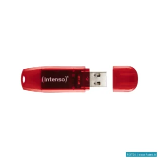 Memorie USB Intenso Intenso Pen Disk Rainbow Line 128GB Red USB 2.0