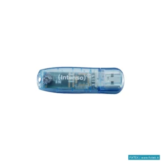 Memorie USB Intenso Intenso Pen Disk Rainbow Line 4GB Blu USB 2.0