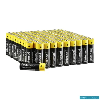 Batterie Intenso Intenso Pile Aa Lr6 10 Pac Da 10 Pz, Shipping Friendly Packaging