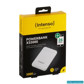 Power Pack Intenso Intenso Power Bank 5000MAH USB A+Type C 5V-2.1A Micro Usb+Type C 5V-2.1A White