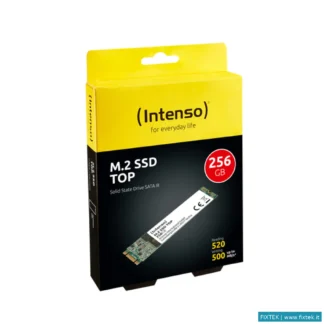 SSD Interni Intenso Intenso SSD Interno Top 256GB M.2 SATA R/W 520/500