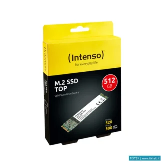 SSD Interni Intenso Intenso SSD Interno Top 512GB M.2 SATA R/W 520/500