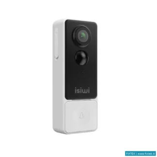 Elettrodomestici Iswi Isiwi Campanello A Batteria Wireless Dlin+ 2K - 5200 Mah - Pir - SD Card - Aud