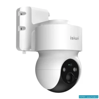 Telecamere Ip Iswi Isiwi Telecamera A Batteria 4G Redie+ 2K Pt Per Esterno Ir LED E Showcolor Audio