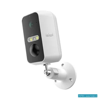 Telecamere Ip Iswi Isiwitelecamera A Batteria Wireless Flip 2K Bullet Fissa Per Esterno Ir LED E Sho