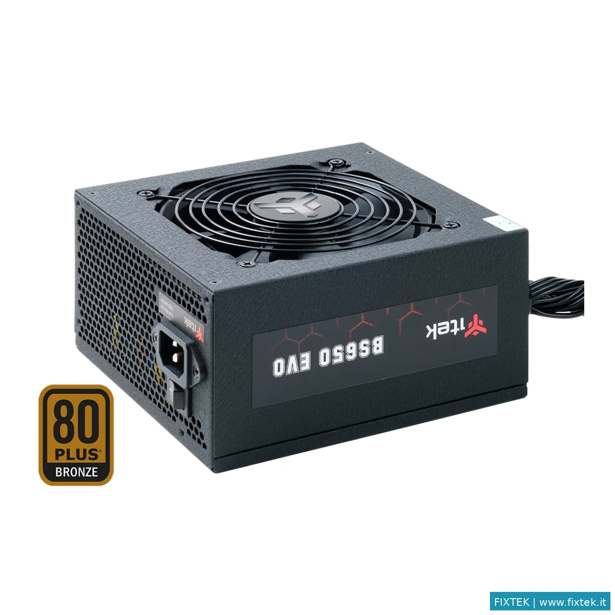 Alimentatori Itek Itek Alimentatore Bs650 Evo - 650W, 80PLUS Bronze, Pfc Attivo, Ventola Hdb 12CM, S