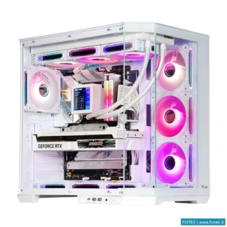 Case Itek Itek Case Dark Cave Aku - Gaming Tower, Atx, 4X12CM Argb Fan, Usb3, Type-C, Temp Glass Sid