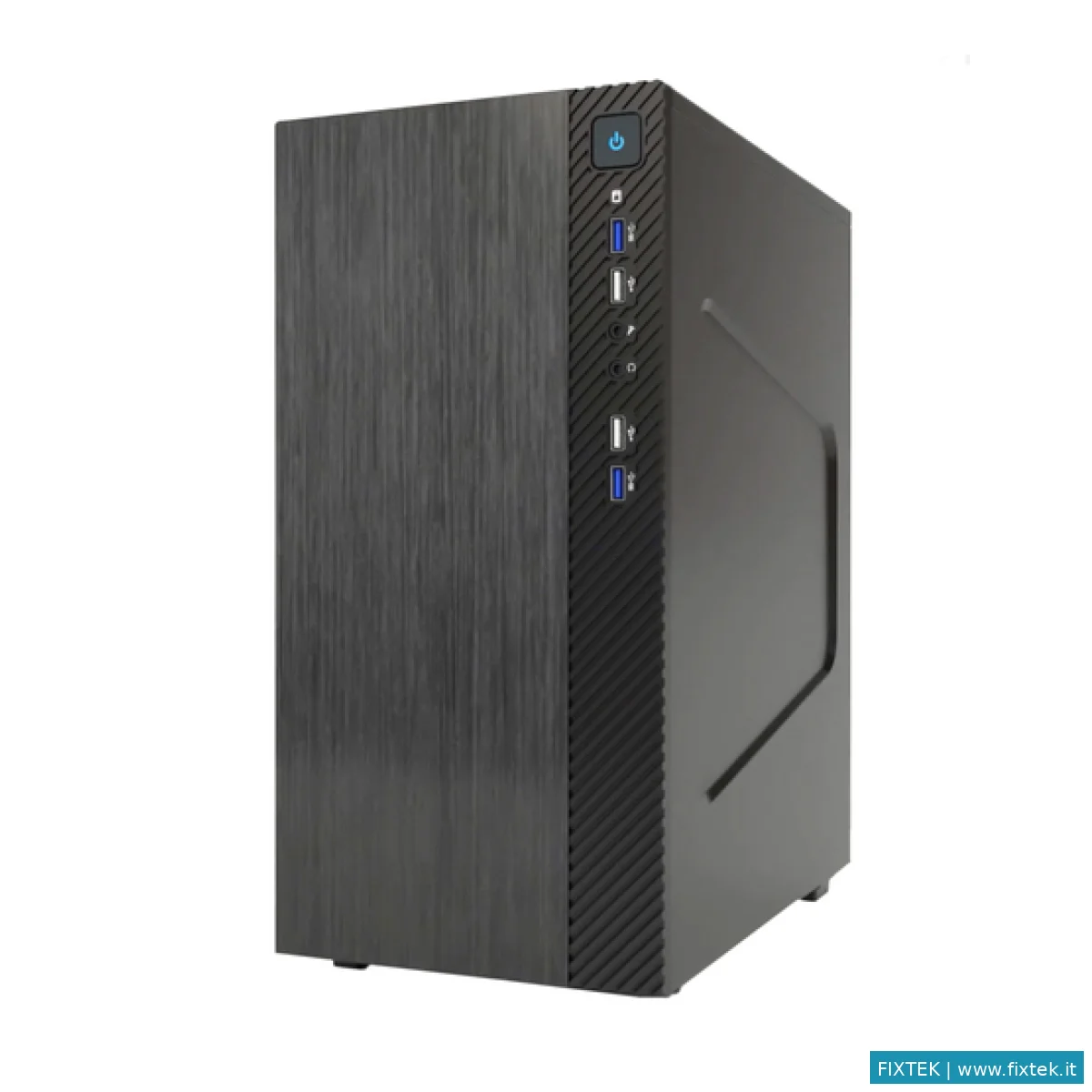 Case Itek Itek Case Smallcom-B - Mini Tower, Matx, 2XUSB3, 2XUSB2, Brushed