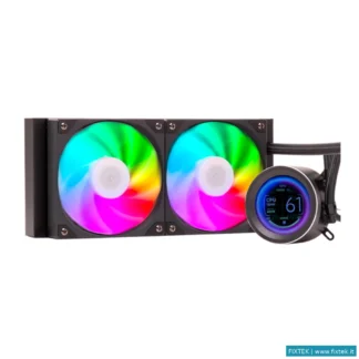 CPU Dissipatori Itek Itek Dissipatore A Liquido Arctic Sphere LCD 240 - 240MM Skt Universale Pwm Fan