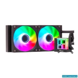 CPU Dissipatori Itek Itek Dissipatore A Liquido Hydro Cube 240B - 240MM Skt Universale Pwm Fan Argb