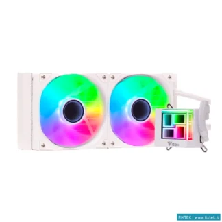 CPU Dissipatori Itek Itek Dissipatore A Liquido Hydro Cube 240W - 240MM Skt Universale Pwm Fan Argb
