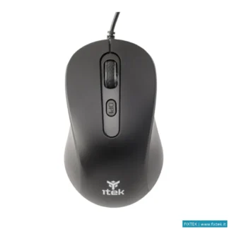Mouse Itek Itek Mouse Clk C01 USB Ottico 3600DPI 4 Tasti Silent Switch
