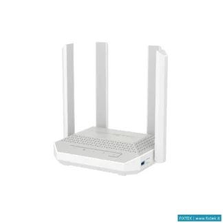 Router Keenetic Keenetic Hopper (Kn-3811), Router 4 Porte 1GBPS, Wi-Fi Ax3000, Mesh, Vpn, Parental C