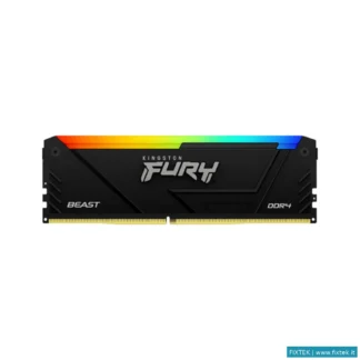 Memorie RAM Kingston Kingston RAM Fury Beast RGB Dimm 8GB DDR4 3600MHZ