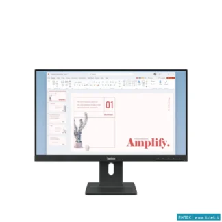 Monitor LED Lenovo Lenovo Monitor 23,8 LED IPS 16:9 FHD 6MS 250 Cdm, Pivot, Vga/Dp/Hdmi, Multimedial