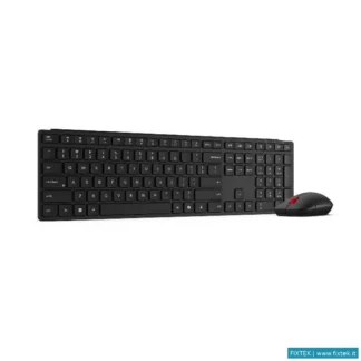 Tastiere Lenovo Lenovo Tastiera + Mouse Wireless Multi-Mode Pro Combo 6000